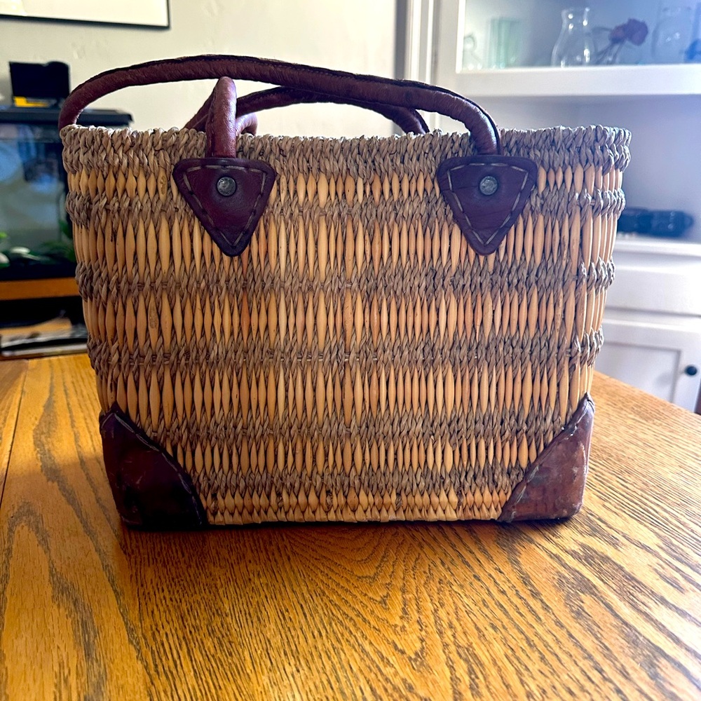 MORO Straw Bag. Unique!